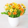 Simulation Bonsai Aster Büro Desktop Decor Kunststoff Bunte Frische Imitation Topf Blume für Partys