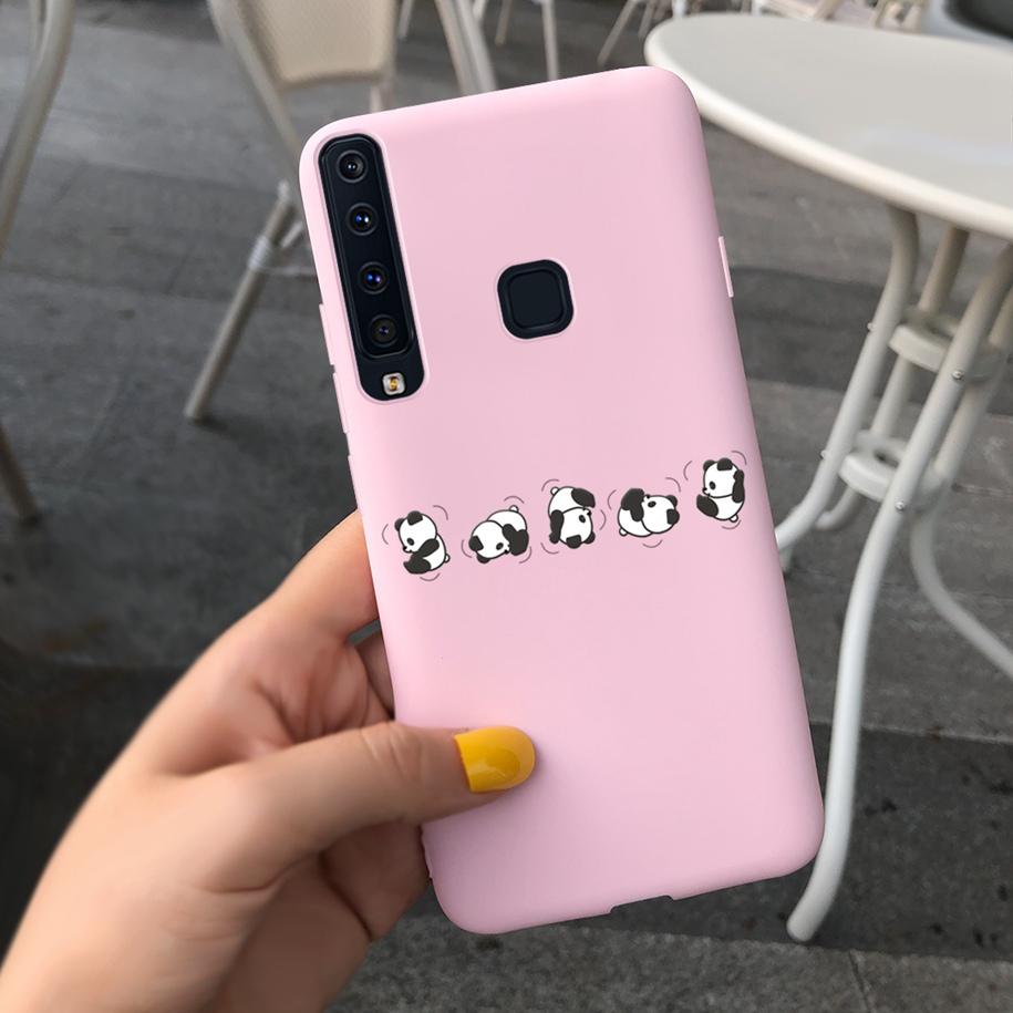 Für Samsung Galaxy A9 2018 A9s Hülle Mode Leopard Blume Handyhülle Für Samsung A9 2018 SM-A920F/DS Weiches Silikon Funda Coque