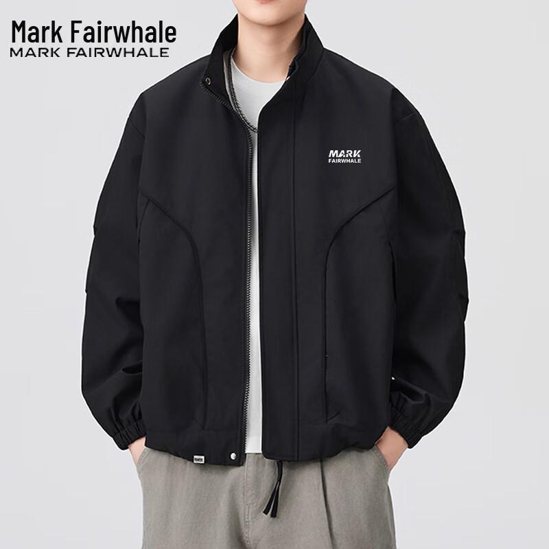 Mark Fairwhale Herren Locker Geschnittene Freizeit-Arbeitsjacke