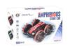 Double-Sided Amphibious Remote Control Stunt Car with Lights for Beach and Off-Road Fun
