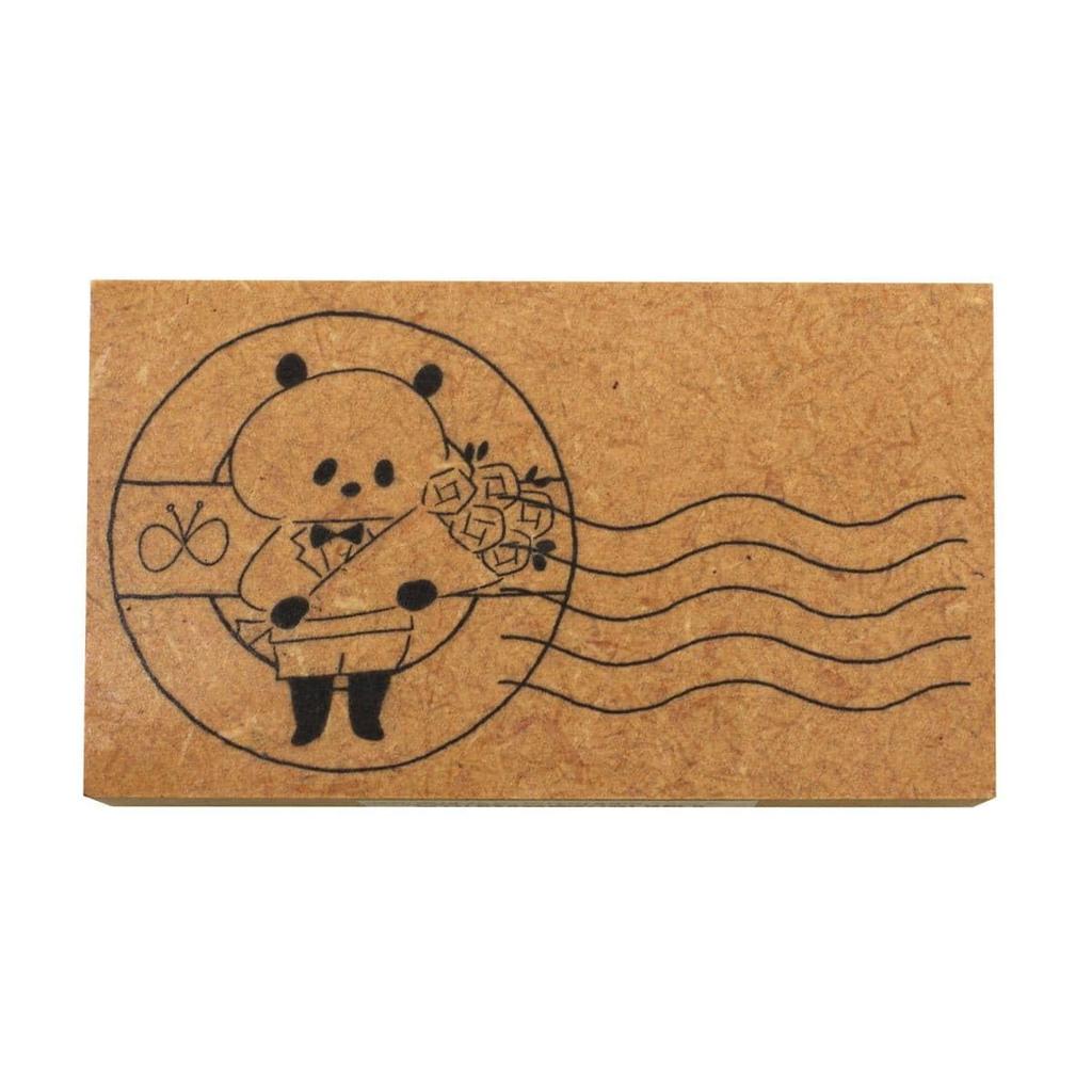 Plus Lab Mizutama Postmark Style 351661 Stamp, Stamp, Panda,