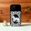 E-Cain EC Theme Phone Case For iPhone 17,16,15,14,13,12,11 Plus,Pro Max,XS,Soft Silicone Black Cover
