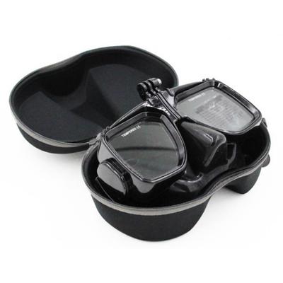 Diving Glasses Storage Box Scuba Snorkeling Set Carton Container Zipper Case with Buckle for Underwater Supplies