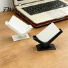 Card Holder With Texture 3D Printed Business Holder, Display Rack, No Burrs Organizer Inclined Design Stand for Office Desk Accessory Durable Case