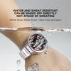Luxusní titanový řemínek bez mezer pro Huawei Watch GT5 GT4 GT3 GT2 Pro Kovový pásek z nerezové oceli pro Huawei Watch 4 Pro Huami Amazfit Stylový řemínek