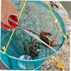 Heavy Duty Anti Slip Garbage Tongs Colorful Aluminum Allodurable Outdoor Pliers For Crab Fishing Magic Tool Long Fish Catcher