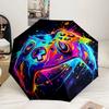 Colorful Gaming Controller Umbrella 8-Frame for Travel, Camping, Casual Lightweight Portable Umbrella, Essential for Every Family Holidays Gift