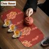 Chinese Tea Culture Tea Flag, Tea Tablecloth, Small Towel, Household Waterproof Fiber Tea Mat, Tea Ceremony Supplies