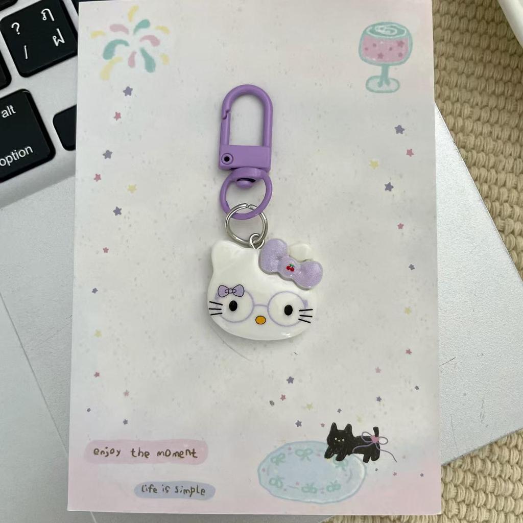 Cute Cat Pendant Keychain for Backpacks - Skirt Kitten Charm & Best Friend Gift