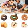 2X Cookie Biscuit Cutter Set, Round Stainless Steel Pastry Rings 24 Pieces With Round Box-B61B
