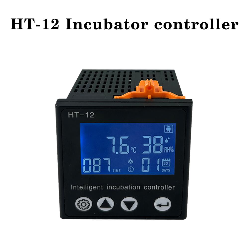 LCD Display Temperature Controller AC110-220V Multi Mode Incubation Controller Accuracy Thermostat Automatic Humidity Controller Tool