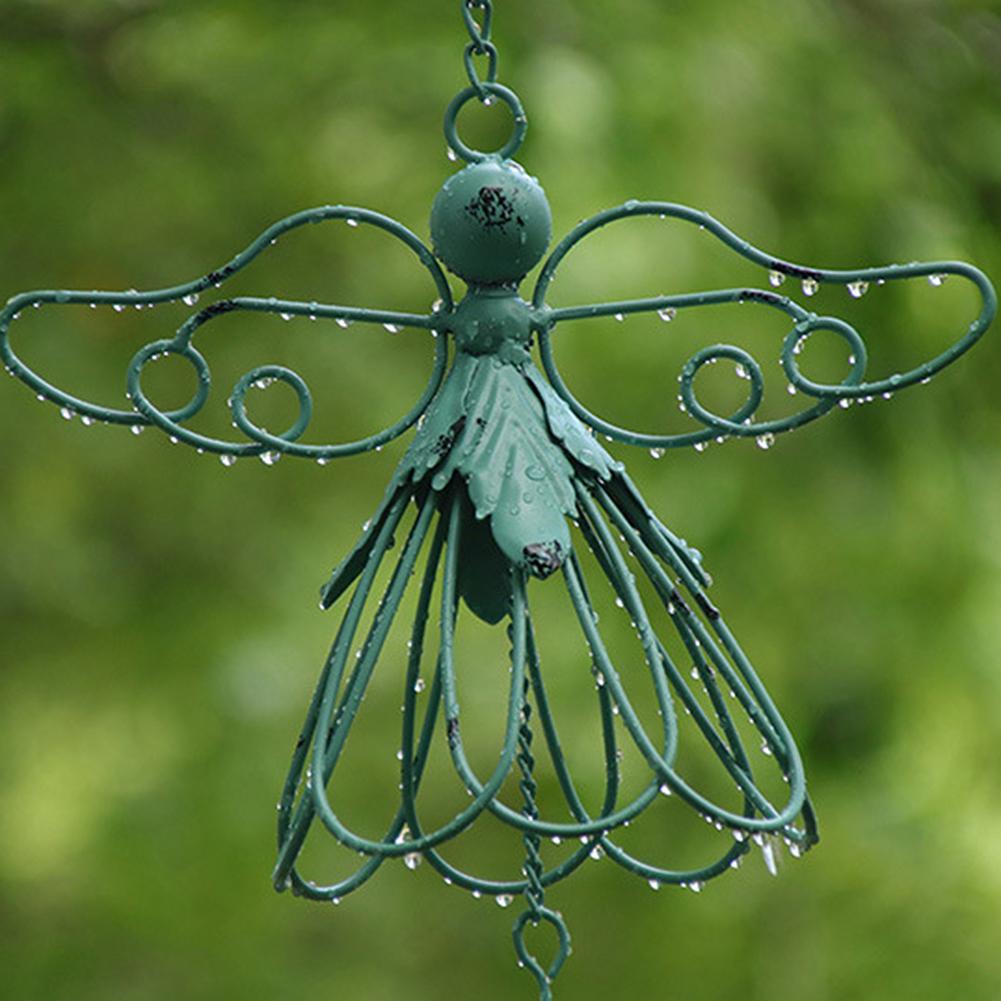 Stylish Delicate Wind Chimes Lovely Pastoral Hanging Little-Angel Wind Chimes Pendant For Home Balcony Outdoor Garden Decoration