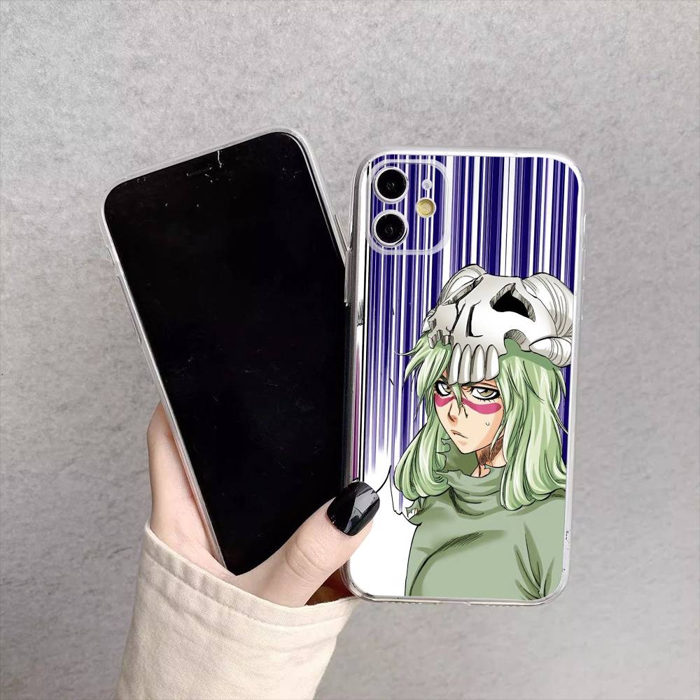 

B-BleachS N-Nelliel-s Phone Case For iPhone17,16,15,14,13,12,11 Plus,Pro Max Soft Transparent Cover iPhone15