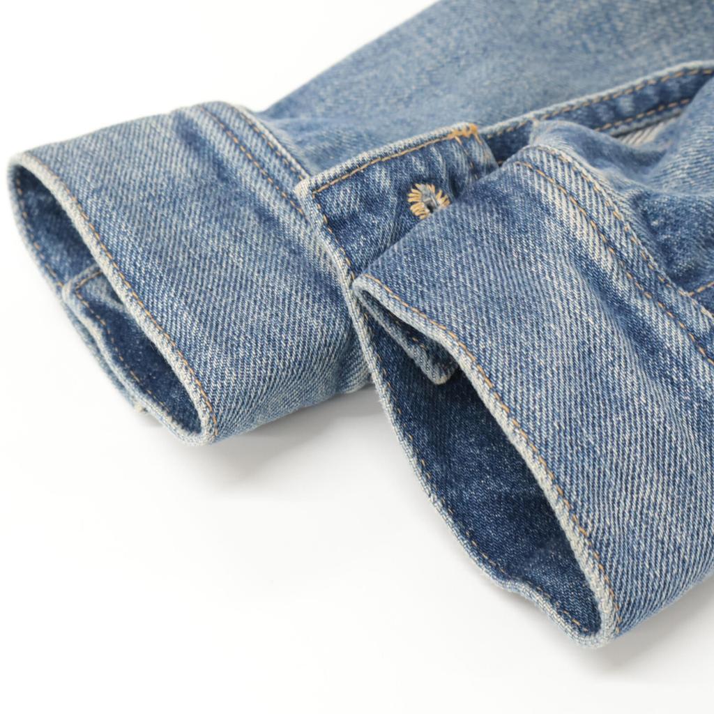 Celine Domestically Authorized 2Q472930F Union Wash Trucker Jacket Denim Jacket XS blueUsed