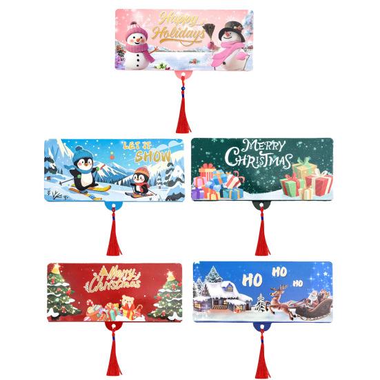 Christmas Cash Gift Envelope Surprise Money Holder with 10 Slots DIY