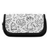 Pencil Pouch Large Capacity 300D Polyester Zipper Closure with Double Compartments for School Office Travel for School and Study