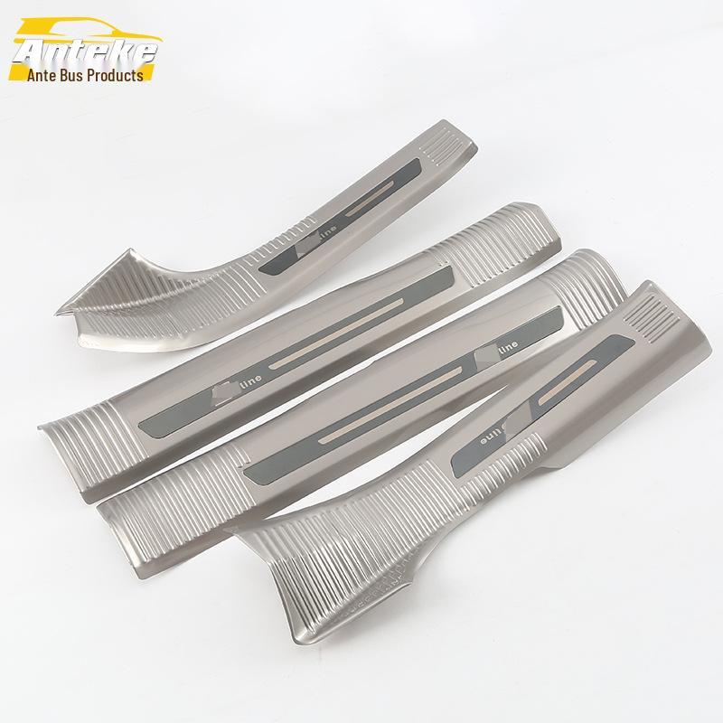 Q5L Door Sill & Trunk Bumper Anti-Scratch Bright Strip Set for 2018 Model