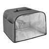 Toaster Dust Cover with Storage Pockets for Small Kitchen Appliance Fitments Washable Toaster Cover Clear Bread Machine Cover
