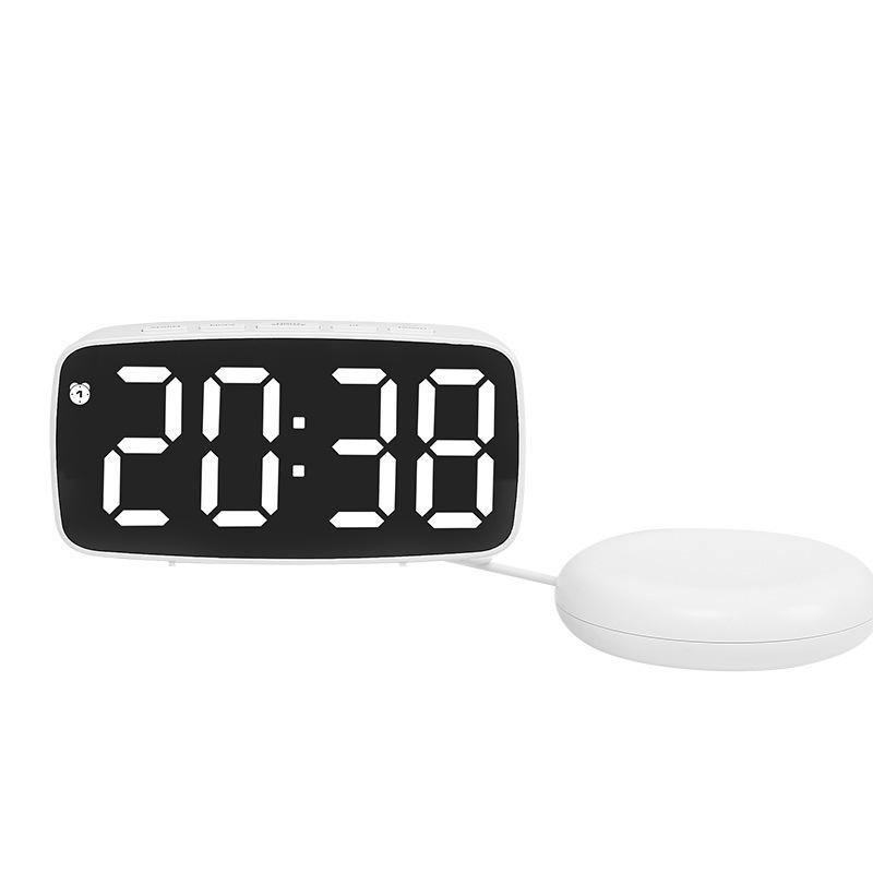 LED Alarm Clock with Bedside Vibrator - Model GH1102