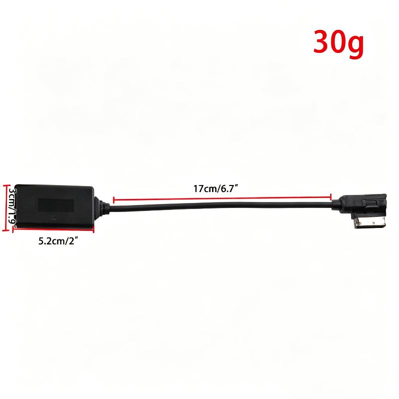 1Pcs Car Wireless Aux Adapter Ami Bluetooth Music Adapter For Mmi 3G Mdi A3 A4 B6 R7 Q5 Q7 A6L A8L