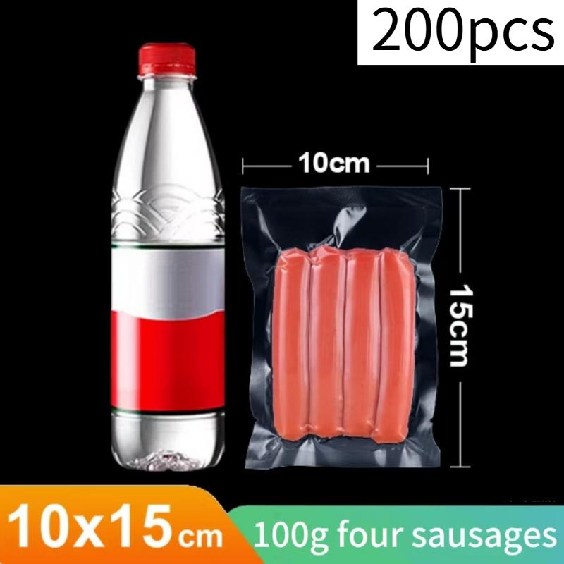 100pcs Vacuum Packaging Bags Vacuum Sealer Bags for Food Vacuums Packed Bag Vacuums Storage Bags Vacuums Bag