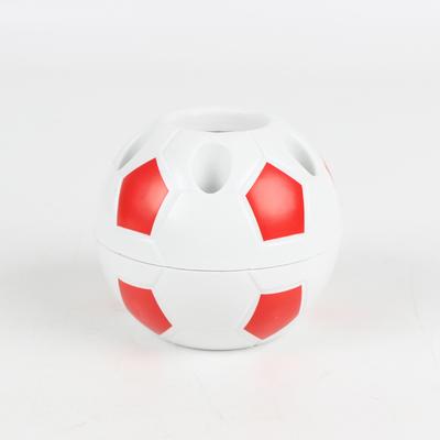 Creative Football Pen Holder Plastic Desktop Storage Box Multifunctional Pencil Storage Rack Stationery Office Supplies
