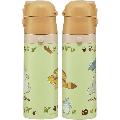 Skater Children's Stainless Steel Water Bottle Direct Drinking 470ml My Neighbor Totoro Cat Bus Sanrio Child-friendly Lightweight Type Cold Storage Wa