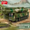 Sluban Aviation Military Stealth Fighter Scale Model Building Block Set Learning Educational Toy for Children with Ballistic Missiles
