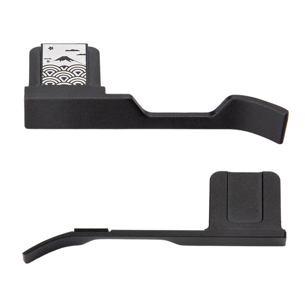 Metal Thumb Up Grip Shutter Button Kit Soft Release Button Hot Shoe Cover for Fuji X100V X100F X100T X100VI Camera Accessories