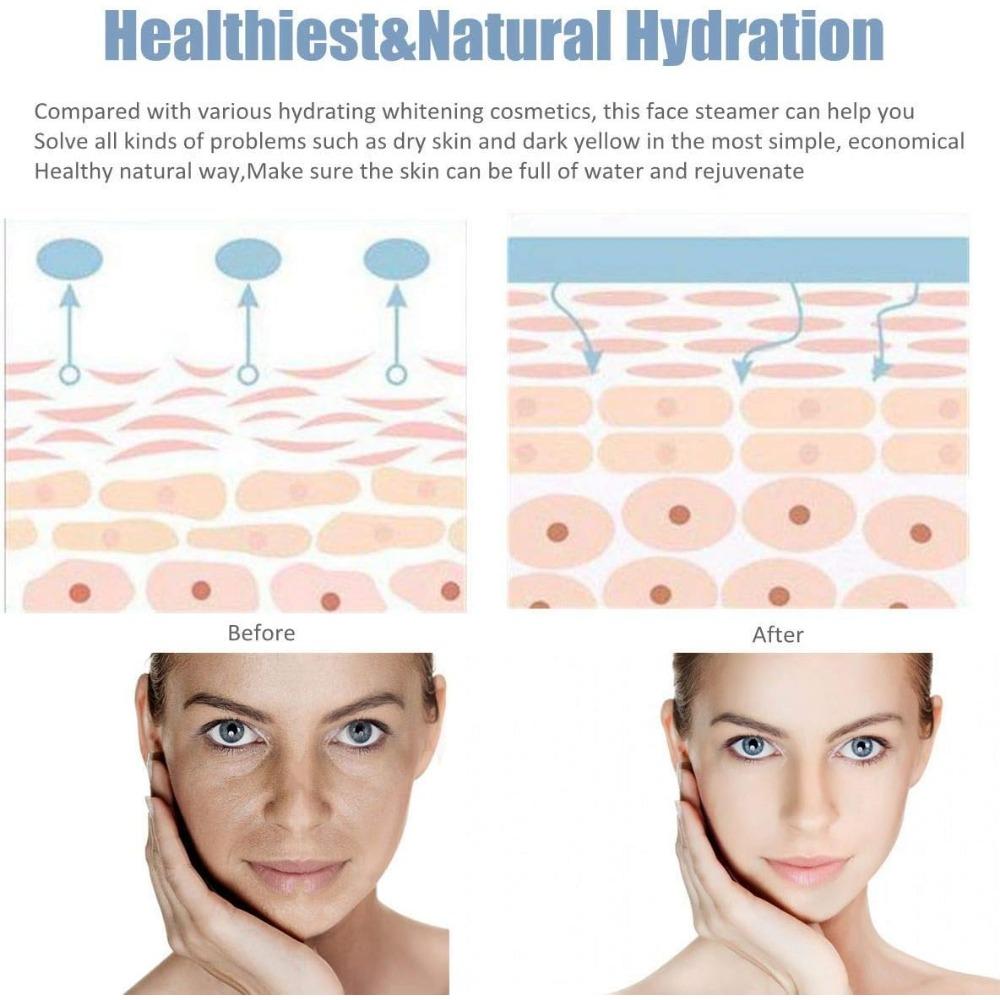 Warm Mist BPA-Free Moisturizing Facial Steamer