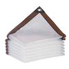 Thickened Transparent Rainproof Cloth Tear Resistant Waterproof Succulent Insulation Cloth Weather Resistant with Grommets