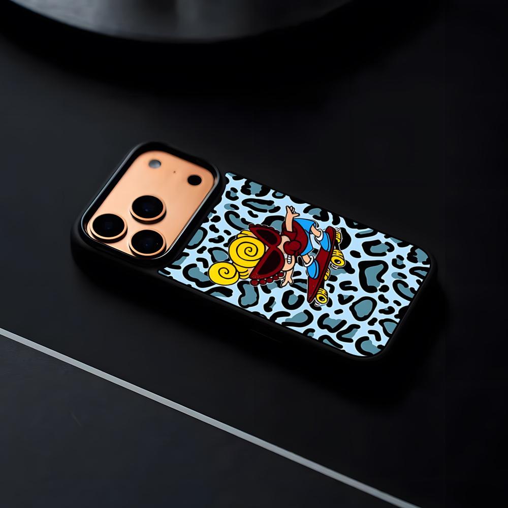 Famous H-Hysteric M-Mini Phone Case For IPhone 17 16 15 14 13 12 Pro Max Plus Black Frame Hard Shell