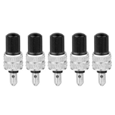 No Need for Insect Air Made of Bicycle English Light Air Easy To for Small Folding Super Valve for Set of 5 Bicycle, Rubber, Long-lasting Valve,