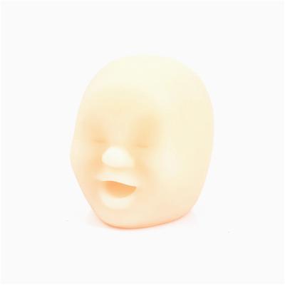 Squeeze Human Face Emotion Vent Ball Stress Relieve Adult Decompression Toys 1Pc