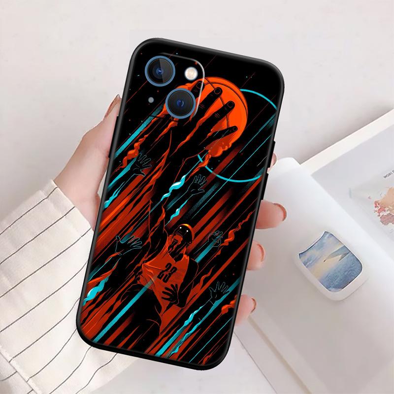 BH8 Basketball Art Shoot Shell Phone Case for Samsung Galaxy Note 10 20 S23 S24 S25 Ultra FE Plus Edge Lite A02S A35 A07 A17