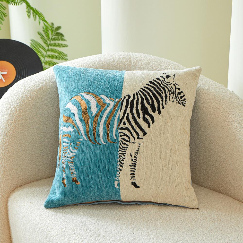 

Cushion Cover, Light Luxury and High-end Cushion Bed Pillow with Core 45x45cm Pillow Cover