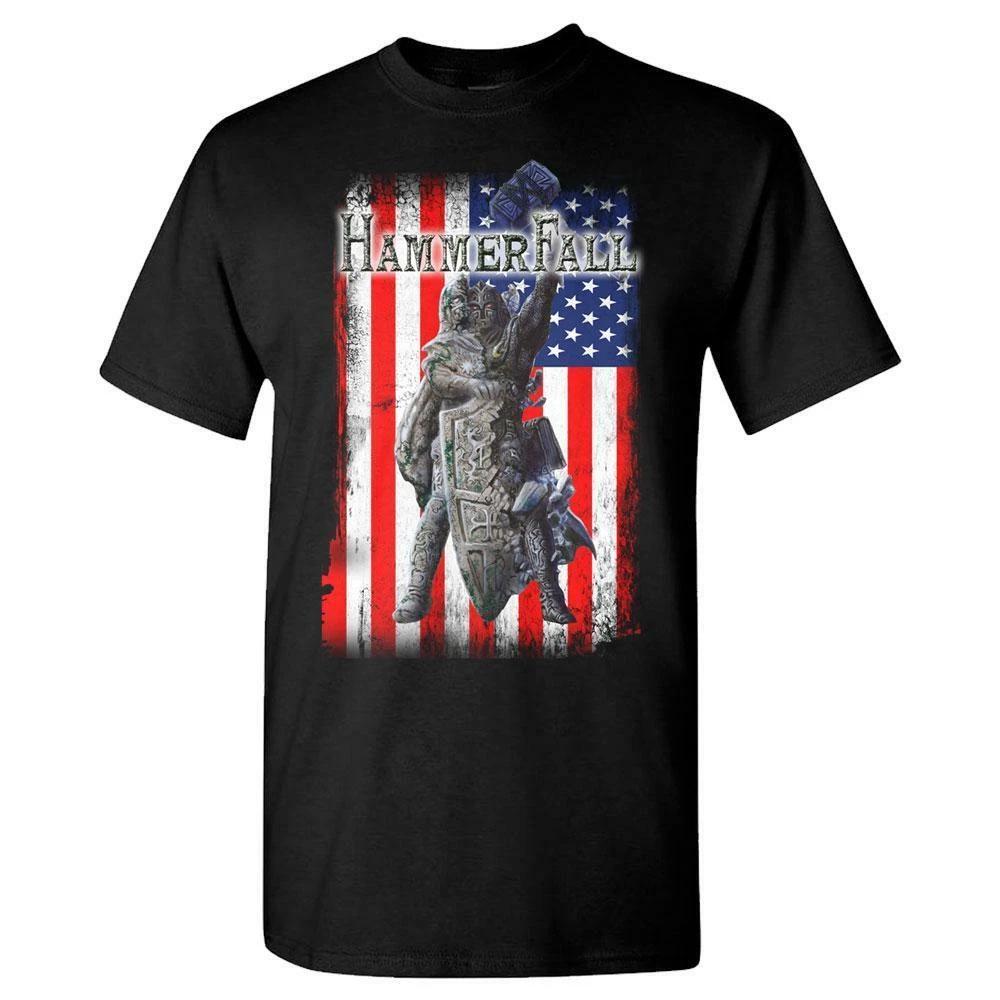 Hammerfall Rebuilt To Tour Usa 2018 Tshirt S