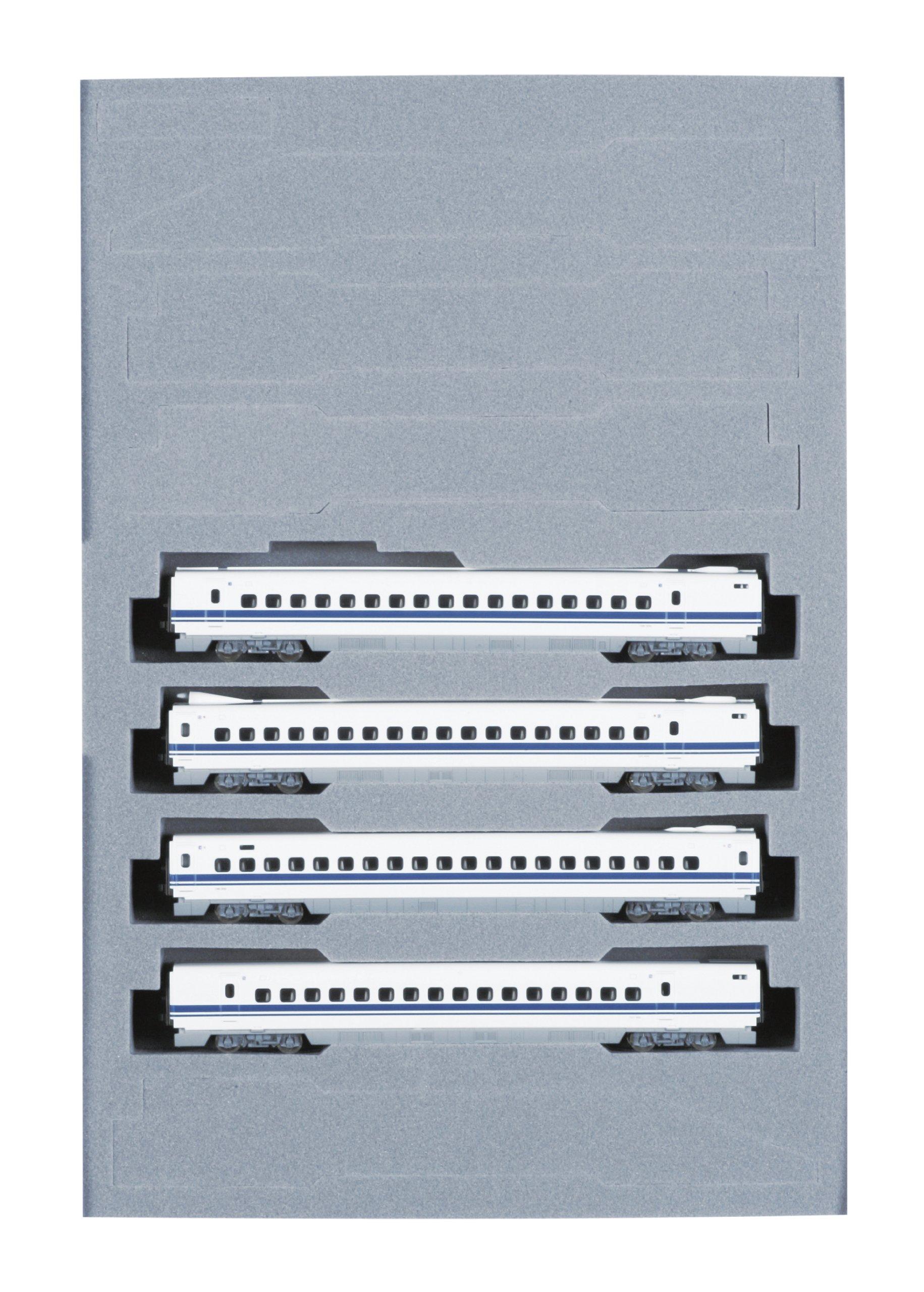 

KATO N Gauge 700 Series Shinkansen Nozomi Set Model Train Add-on 4-Car 10-277 белый