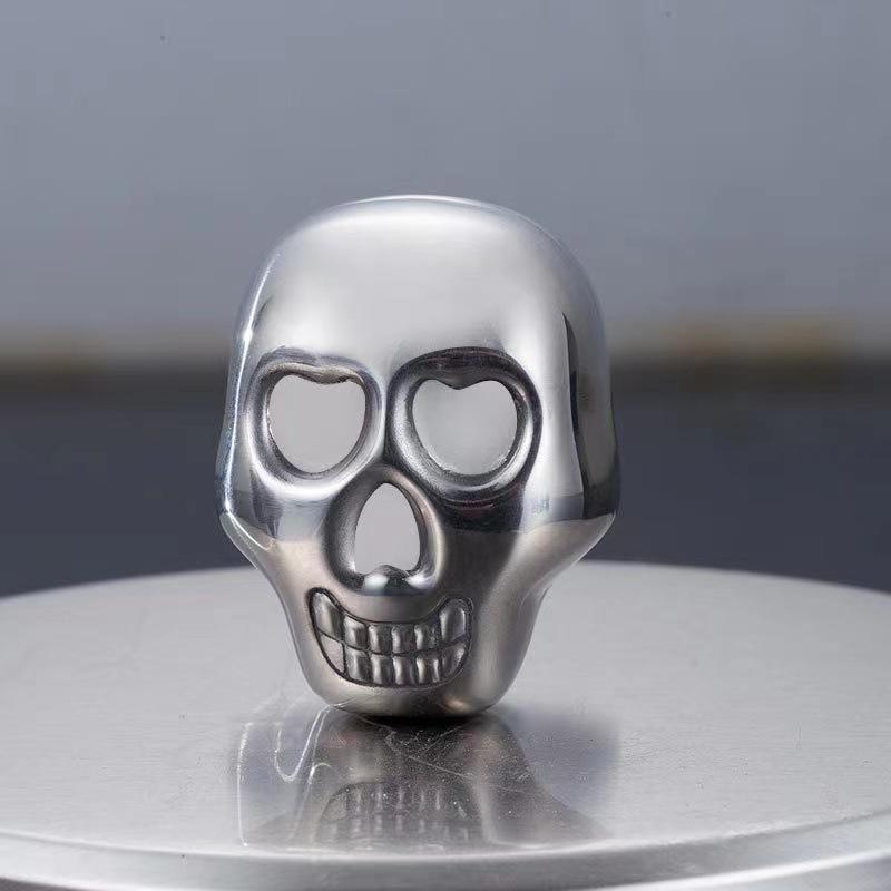 Skeleton 304 Stainless Steel Ice Cubes, Red Wine Ice Cubes, Whiskey Ice Cubes, Whiskey Red Wine Ice Tartar Stones