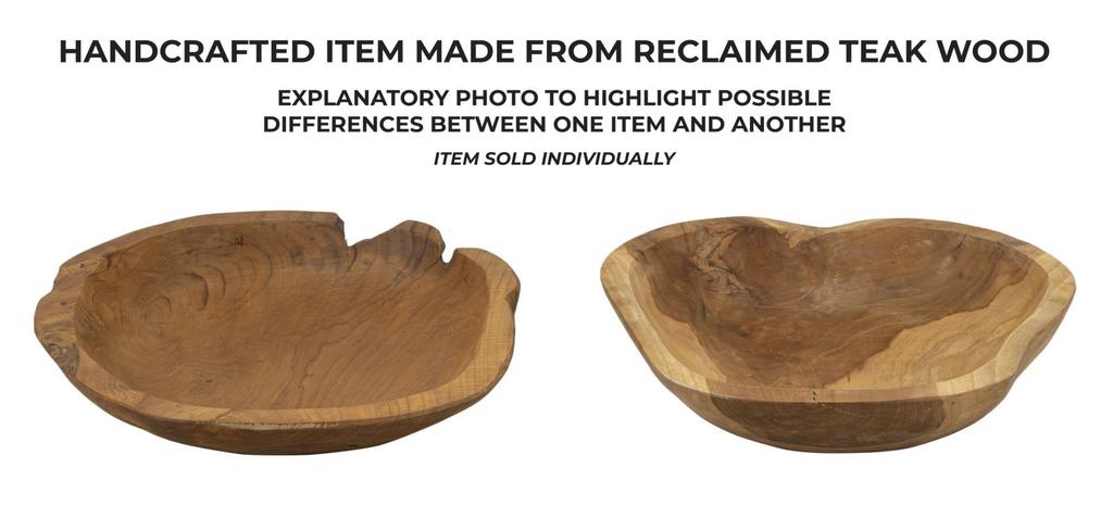 Tavă Wahan Teak Cm 43X38X7