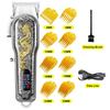 Elektrischer Haarschneider, wiederaufladbarer Rasierer, Bartschneider, professionelle Männer-Haarschneidemaschine, Bartfriseur, USB, kabellos