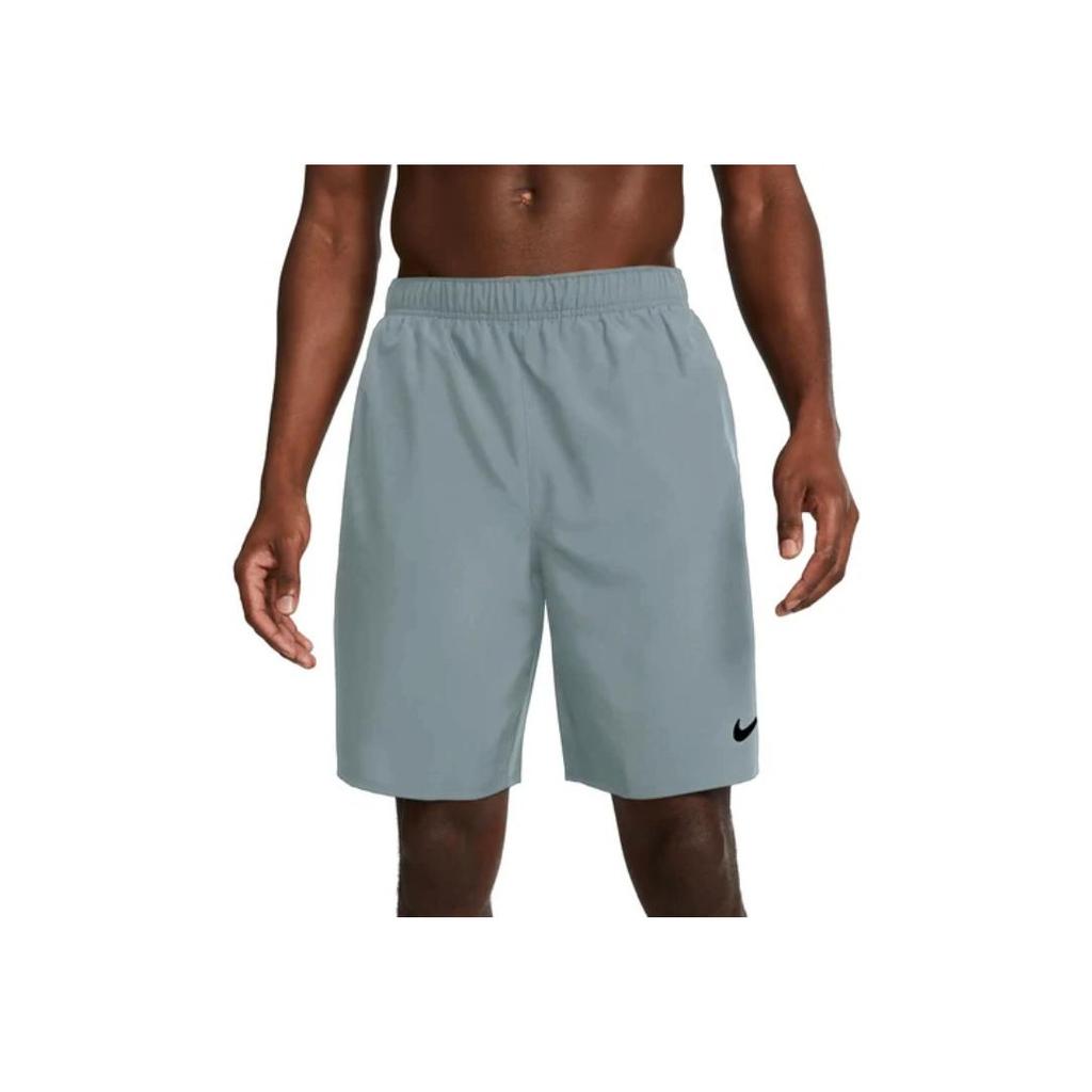 Nike Dri-Fit 9-palcové jednofarebné tkané šortky Pánske spodky Sivá DM6618-084
