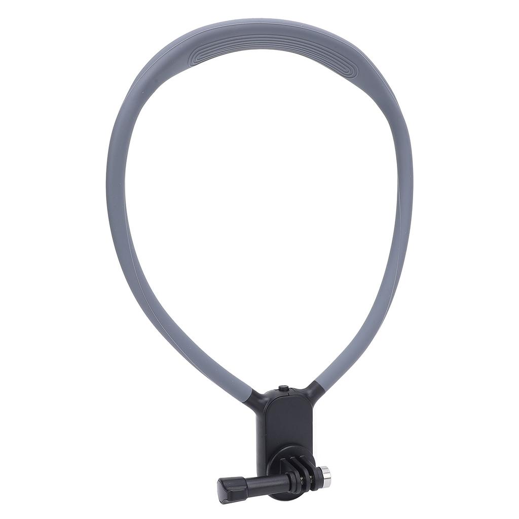 Neck Holder Mount for Action Camera Flexible Silicone Neck Hanging Mount with Strap for Running Cycling Skiing