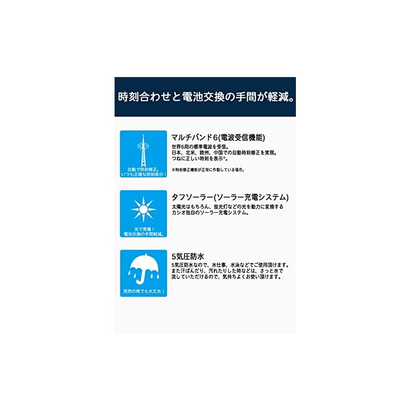 Casio Lineage Watch [Official Japanese Product] Radio-Controlled Solar Watch LIW-M610D-2AJF Silver