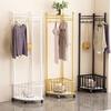 Zhaiwanjia Minimalist Metal Floor Standing Clothes Rack