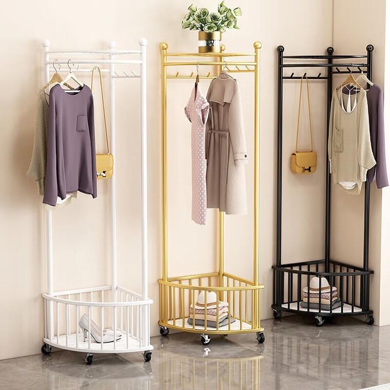 Zhaiwanjia Minimalist Metal Floor Standing Clothes Rack
