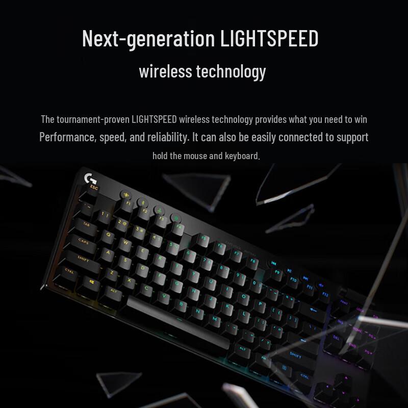 Logitech G PRO X TKL Wireless Gaming Keyboard