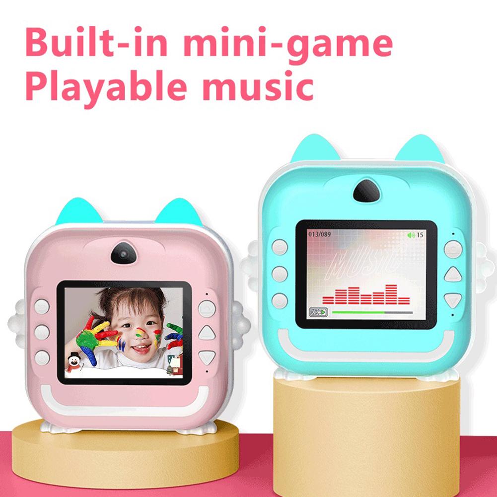 New Portable Mini Printer Wireless for Android Ios Mobile Photo Thermal Printers Tags Termica Label Maker With Paper Rolls