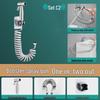 ZISIZ Mop Sink Faucet with Spray Gun