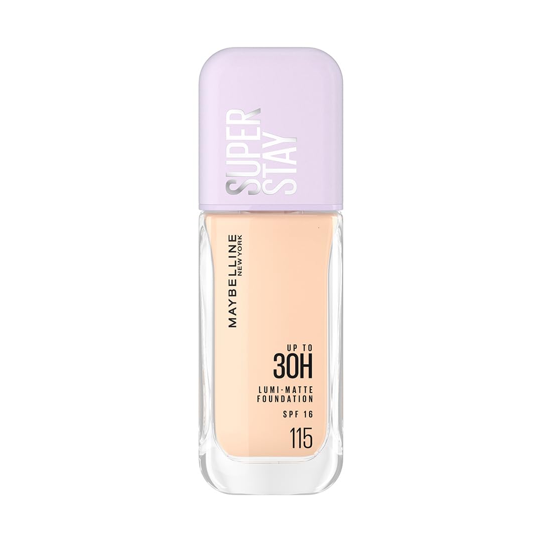 

Maybelline New York Super Stay Lumi Matte Liquid Foundation 35Ml Lightweight 30H Long Wear Buildable Coverage Sweat Proof Transfer Proof Vegan Makeup